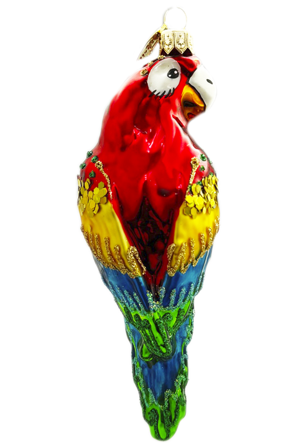 Елочное украшение Попугай ФУ4-2215